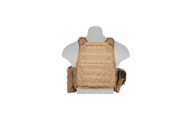 Image of Lancer Tactical Tactical Assault Plate Carrier Vest, Coyote Brown, CA-305KN