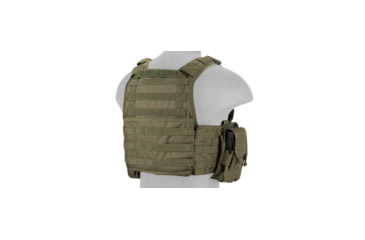 Image of Lancer Tactical Tactical Assault Plate Carrier Vest, Olive Drab, CA-305GN