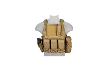 Image of Lancer Tactical Tactical Assault Plate Carrier Vest, Tan, CA-305TN