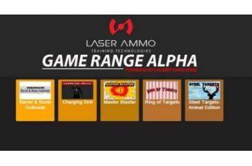 Image of Laser Ammo Smokeless Range Game Range Alpha, Small GRA001