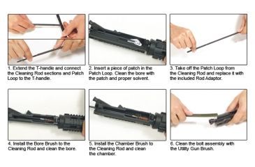 Image of Leapers Model 4/15 Gun Cleaning Kit TL-A041