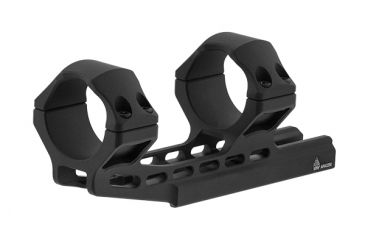 Image of Leapers UTG ACCU-SYNC 34mm High Profile 50mm Offset Picatinny Rings, Black, AIR42250