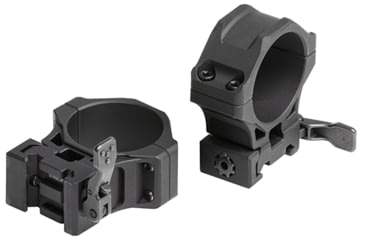 Image of Leapers UTG ACCU-SYNC QR Scope Rings, 34mm, Medium Profile, Picatinny, Black, AQR415