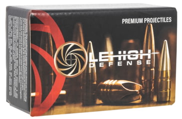 Image of Lehigh Defense Wide Flat Nose .429 Caliber 265 Grain Centerfire Pistol Bullets, 50 Rounds, 04429265SP