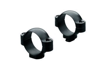 Image of Leupold Standard Rifle Scope Ring, 1in, High, Gloss Black, 49903