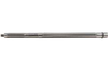 Image of Luth-AR .223 Rem Fluted Threaded Bull Barrel, 20 in, Rifle, 1-9 Twist, 1/2 x 28, Silver, BL-B20FT