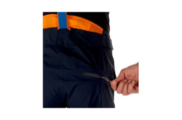 Image of Mammut Mens Nordwand Pro HS Pants, Night, US 28 Waist, Regular Inseam, 1020-12040-5924-44-10