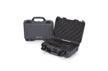 Image of Nanuk 909 Case with Foam for Glock, 12.64in, Graphite, Small, 909S-080GP-0J0-17333