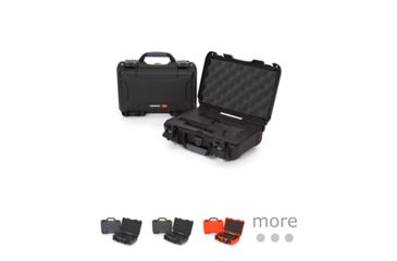 Image of Nanuk 909 Case with Foam for Glock, Black, Graphite, Olive, Orange, Silver, Tan