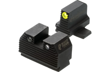 Image of Night Fision Optics Ready Stealth Night Sight Set, Sig P320 w/ RMR/507c/508t/Romeo Pro, Orange Front, Black, SIG180345332YGZG