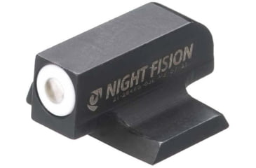 Image of Night Fision Ruger Tritium Front Sight, Ruger Max 9, White Ring, RUG-326-001-WGXX