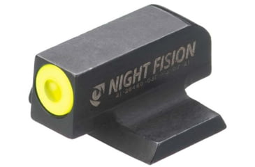 Image of Night Fision Ruger Tritium Front Sight, Ruger Max 9, Yellow Ring, RUG-326-001-YGXX