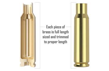 Image of Nosler Custom Rifle Brass .300 Remington Short Action Ultra Magnum, 25ct, 10228