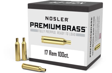 Image of Nosler Custom Rifle Brass .17 Remington, 100ct, 10128