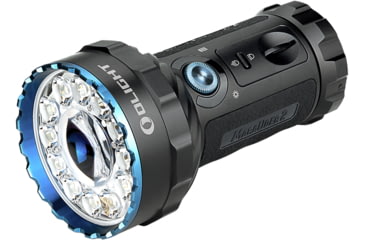 Image of Olight Marauder 2 Long Throw Rechargeable LED Flashlight, Cool White, 14000 Lumens, Black, FL-OL-MARAUDER2-BK