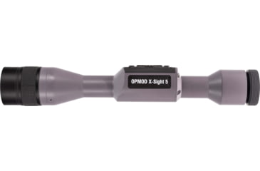 Image of ATN OPMOD X-Sight 5, 5-25x, UHD Smart Day/Night Hunting Rifle Scope in Wolf Grey w/ Quick Detach Mount, Wolf Grey, DGWSXS5255OPWG