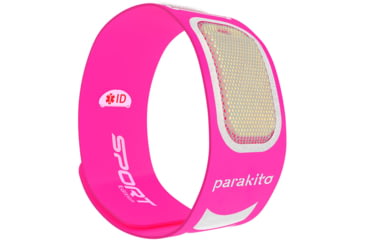 Image of Parakito Mosquito Repellent Sport Band, w/ 2 Refills, Fuchsia, One Size, FNGWBA1FRC04