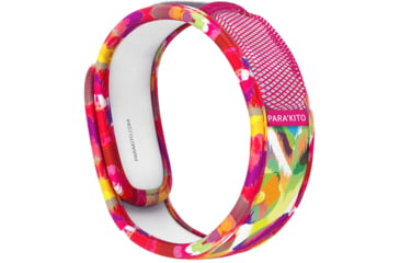 Image of Parakito Mosquito Repellent Wristband w/ 2 Refills Leopard, Multi, One Size, LTPWB3G42