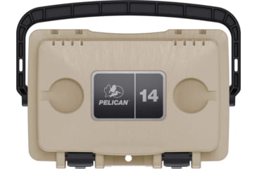 Image of PELICAN 14Q-1-TANWHT IM 14QT ELITE COOLER TAN/WHT 14Q1TANWHT