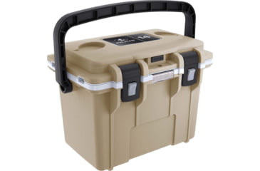 Image of PELICAN 14Q-1-TANWHT IM 14QT ELITE COOLER TAN/WHT 14Q1TANWHT