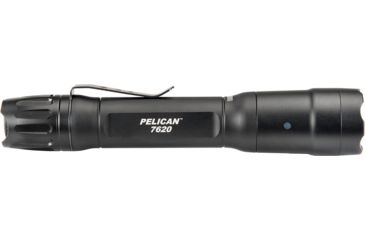 Image of Pelican 7620 Tactical Flashlight, 2 AA/3 CR123, Black, 6.75 in, 7620