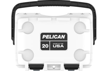 Image of Pelican Im 30Qt Elite Cooler, Cement/White, 30Q-5-CMTWHT