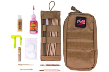 Image of Pro-Shot Gun Cleaning Pouch, Coated Rods, 6.5mm, Coyote, COY-6.5