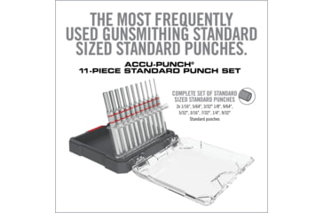 Image of Real Avid Accu-punch Set 11 Piece Standard Pin Punch