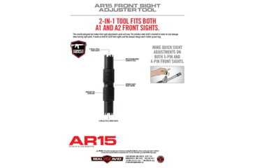 Image of Real Avid AR15 Front Sight Adjuster Tool AVAR15FSA