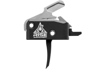 Image of OpticsPlanet Exclusive RISE Armament RA-434 High-Performance Trigger w/Anti-Walk Pins, Single Stage System, 3.4oz Pull Weight, Black, RA-434-601-010-BLK