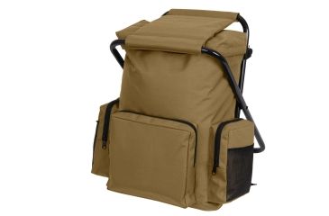 Image of Rothco Backpack and Stool Combo Pack, Coyote Brown, 45680-CoyoteBrown