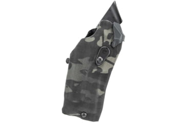 Image of Safariland 6354RDSO ALS Tactical Drop Leg Holster w/ QLS19 Fork, Glock 17 MOS, ITI M3, Right, Multicam Black, 1334277