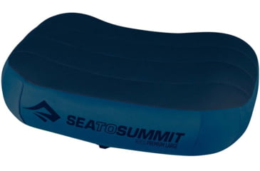 Image of Sea to Summit Aeros Premium Pillow, Navy Blue, Large, 572-34