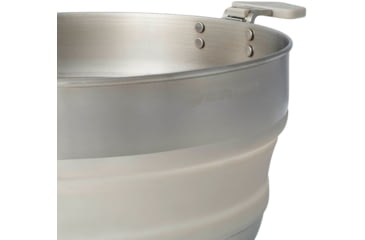 Image of Sea to Summit Detour Stainless Steel Collapsible Pot, Moonstruck Grey, A1213