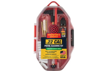 Image of Shooter's Choice Pistol Gun Cleaning Kit, .22 Caliber, SRS22P