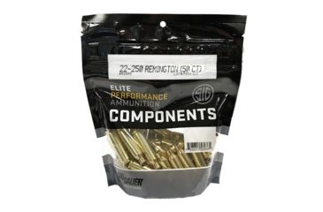 Image of SIG SAUER Rifle Brass, 22-250 Remington, Non-Primed, 50 Brass/Bag, BR2005