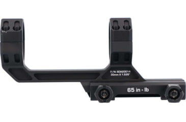 Image of SIG SAUER Alpha Cantilever Mount, 34mm Tube, 0 MOA, Black Powder Coated Steel Alloy, SOA20015