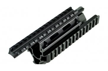 Image of Sniper 14 Slot Duct Cover Mount, Black, Fits AK47/AK74 MTQRA