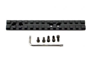 Image of Sniper Base Rail Mount For Mossberg 500 Shotgun, Black MSTRM