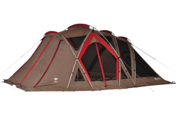 Image of Snow Peak Living Shell Long Pro Shelter, 6-Person, Brown, TP-660