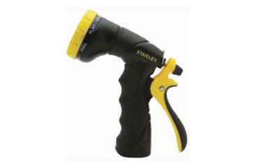 Image of Stanley Tools 7 Pattern Adjustable Heavy Duty Spray Nozzle, Black/Yellow, BDS6707