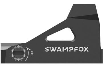 Image of Swampfox Justice RMR Red Dot Sight, 1x27mm, 3 MOA Red Dot Reticle, Black, JTC00127-3