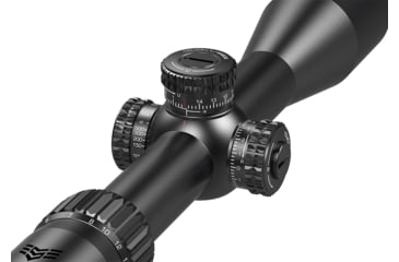 Image of Swampfox Patriot Rifle Scope, 4-16x44mm, 30mm Tube, First Focal Plane, Sharpshooter Grid MOA Reticle, Black, PAT41644-M