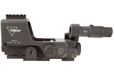 Image of Trijicon MGRS and MAG Red 35 MOA Segmented Circle Rifle Scope 3.0 MOA Dot M2/M240, Black, 2300005