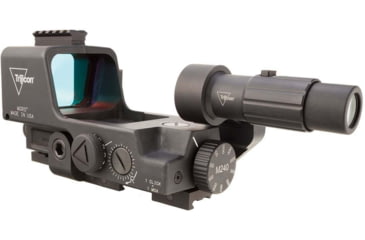 Image of Trijicon MGRS and MAG Red 35 MOA Segmented Circle Rifle Scope 3.0 MOA Dot M2/M240, Black, 2300005