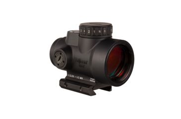 Image of Trijicon MRO HD 1x25mm Red Dot Sights, 68 MOA Reticle w/ 2.0 MOA Dot, Low Mount AC32067, Angled Glass, Black, 2200051