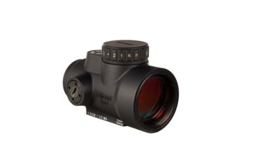 Image of Trijicon MRO HD 1x25mm Red Dot Sights, 68 MOA Reticle w/ 2.0 MOA Dot, No Mount, Angled Glass, Black, 2200050