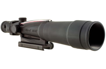 Image of Trijicon TA55A ACOG 5.5x50 Rifle Scope, Red Chevron BAC Flattop .308 Reticle and Flat Top Adapter