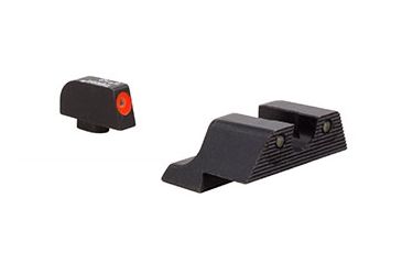 Image of Trijicon Trijicon HD XR Night Sight Set, Orange Front Outline, Glock 17, 17L, 19, 22, 23, 24, 25, 26, 27, 28, 31, 32, 33, 34, 35, 37, 38, 39, Black GL601-C-600836