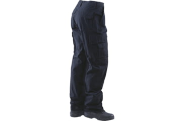 Image of TRU-SPEC 24-7 Series Tactical Teflon Pants - Mens, PolyCotton Ripstop, Dark Navy, Unhemmed, Waist 28 in, Inseam 37 in, 1061082